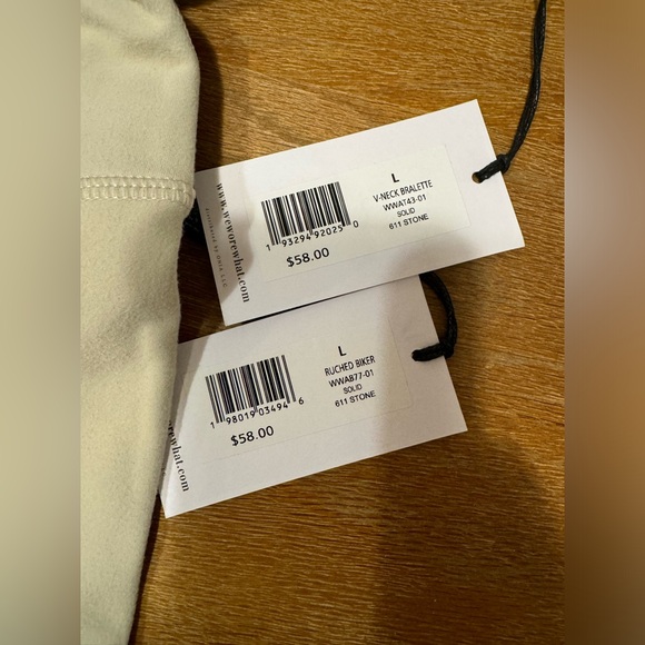 We Wore What Set (bra and shorts) - Picture 2 of 5